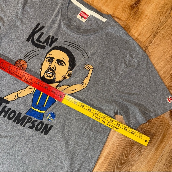 Klay Thompson Golden State Warriors Homage Retro Single Stitch T Shirt Mens M - Picture 3 of 8